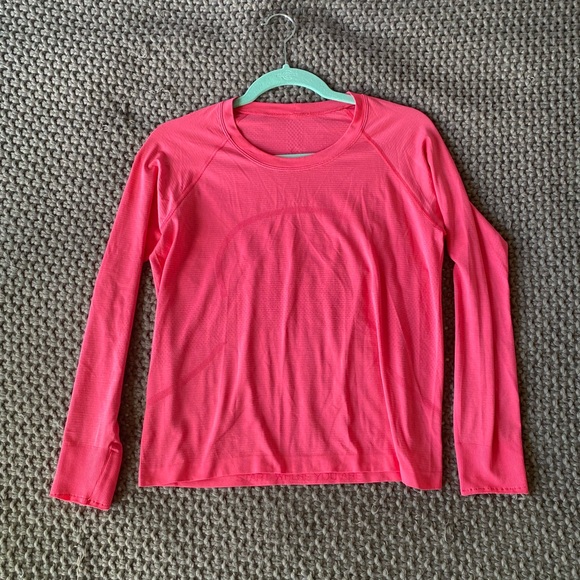 Lululemon Swiftly Tech LS 2.0 Race in Guava Pink - Picture 5 of 8